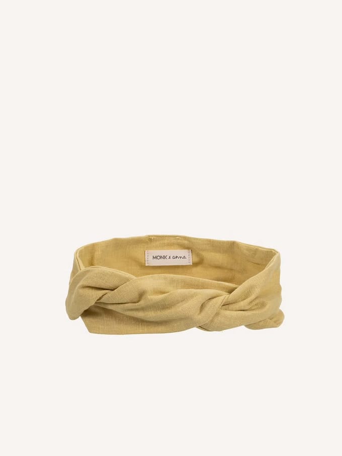 Monk and Anna headband pampas
