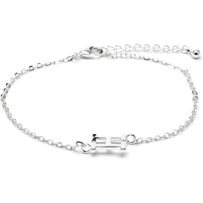 Luxenter Armband met zilveren afwerking - Alphabet
