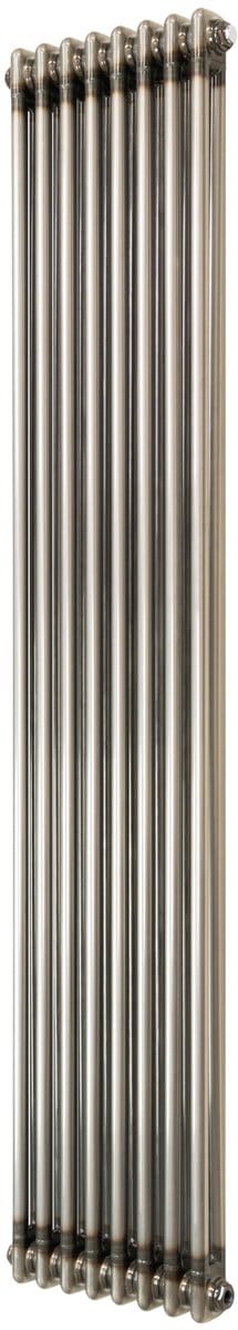 Traditionele radiator - 2-kolom - 1800x380 mm - ruw metaal