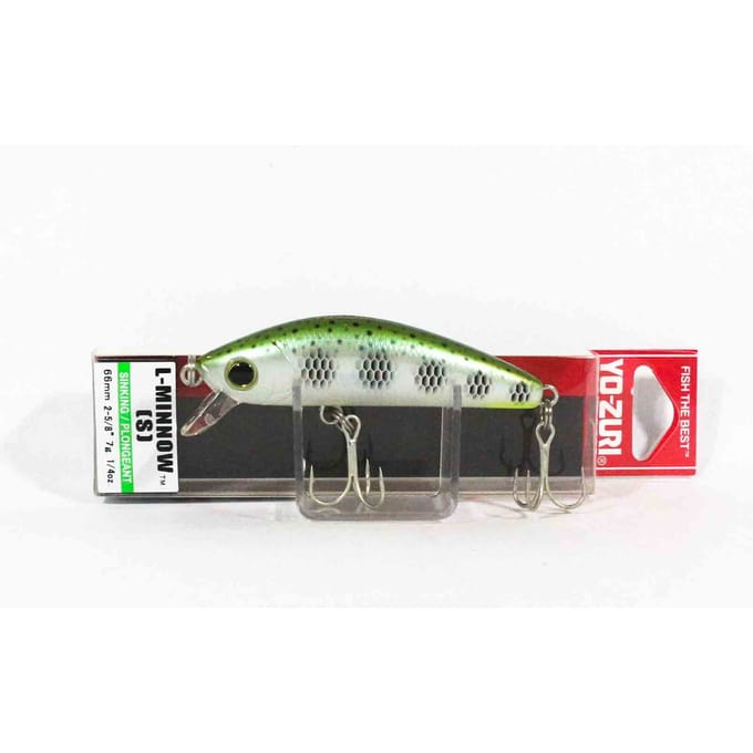 Leurre coulant Yo Zuri L Minnow 66 mm F1168-MDM (2882) black