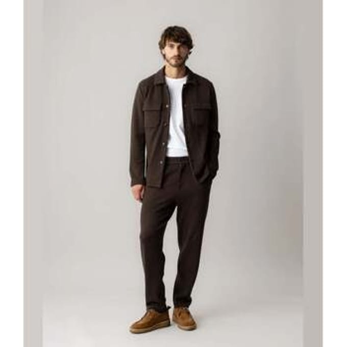 Broek Mos Mosh Baldo Pant Black Coffee