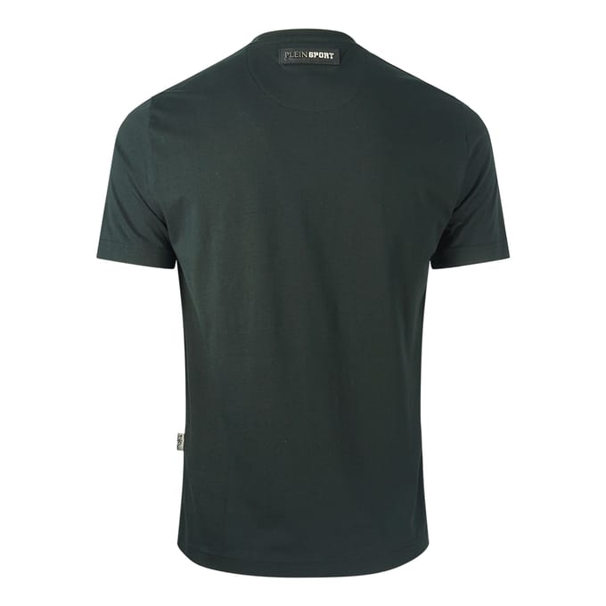 Plein Sport Bloklogo Zwarte T-Shirt