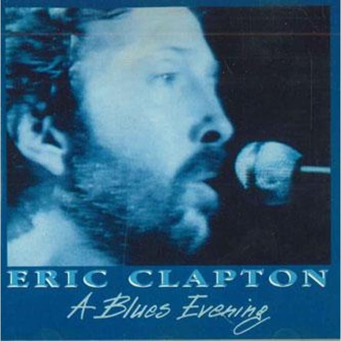 CD ERIC CLAPTON - A Blues Evening LSCD51144 LIVE STORM Italië Obi Rock Gebruikt