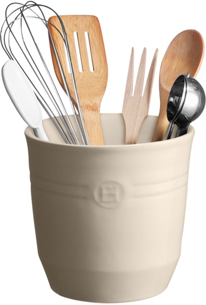 Emile Henry Pot voor keukengerei - 2.2Ltr - Argile