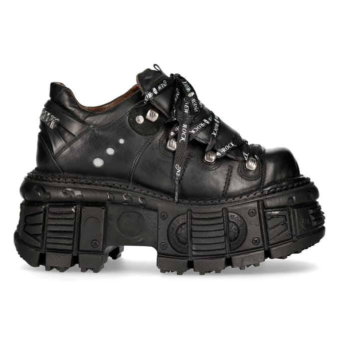 New Rock unisex platform punk metalen laarzen - M-TANK120N