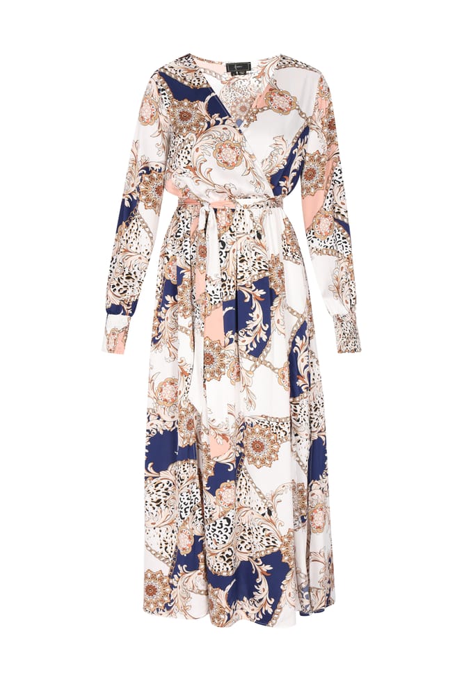 Faina jurk Dames blauw