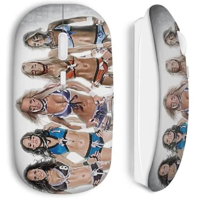 Souris sans Fil Lingerie football league girl