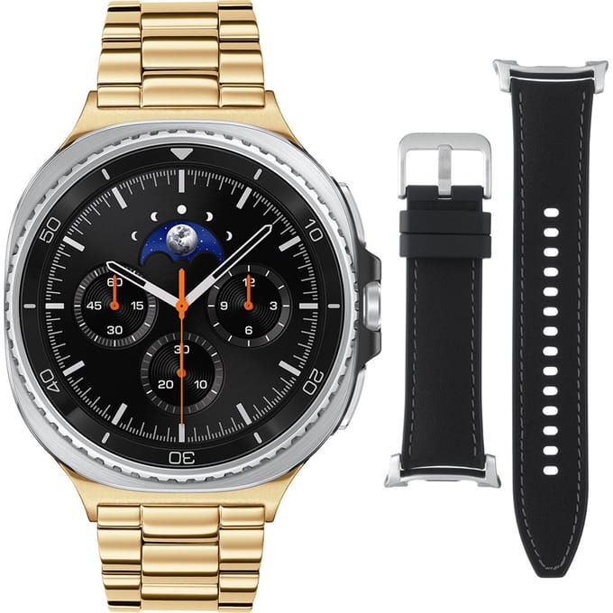 Samsung Special Edition Galaxy Watch 8 CLASSIC Zwart/Goudkl Staal 46mm