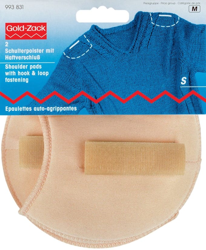 Prym Schoudervullingen met klittenbandsluiting raglan