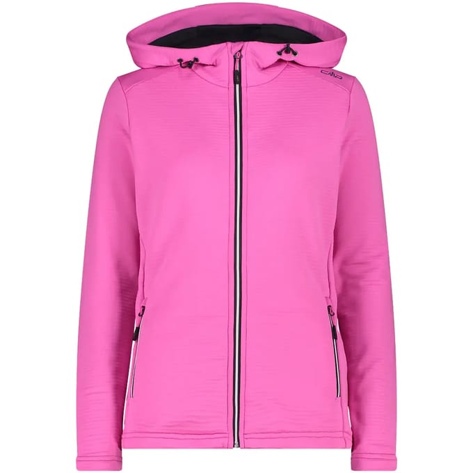 Dames fleece met capuchon CMP