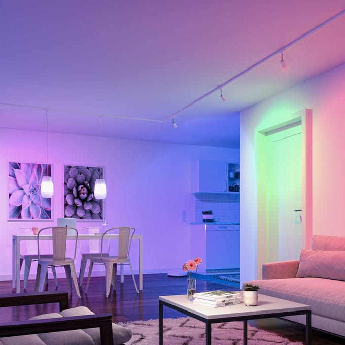 Standaard 230 V Smart Home Zigbee 3.0 LED-kogellamp E14 3x470lm 3x5W RGBW+ dimbaar Mat