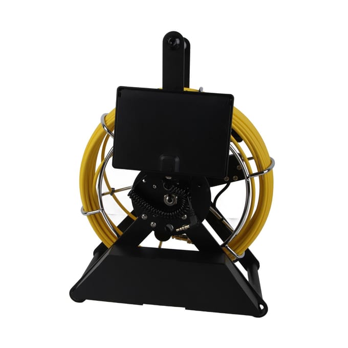 Rioolinspectiecamera 4,3 inch Leiding Inspectie Slang Camera Endoscoop Rookkanaal Inspectie Apparatuur 20 meter black