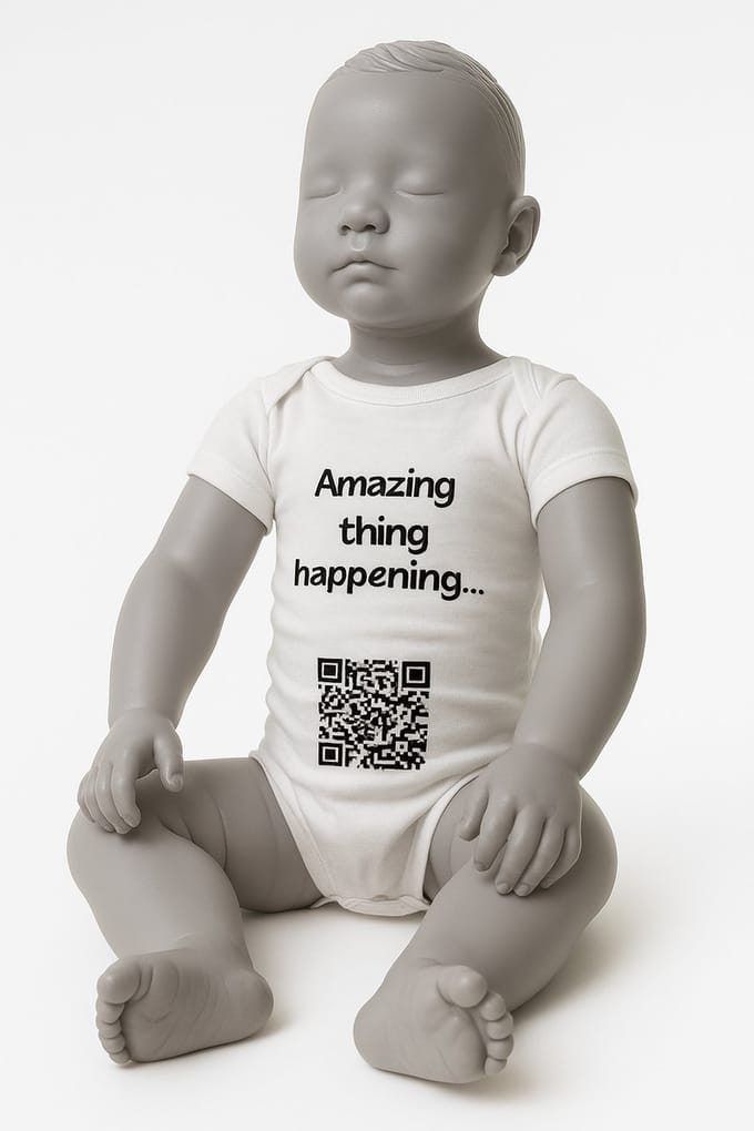 B-found romper: Amazing thing happening (grootouders)