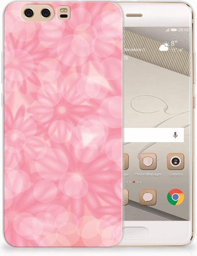 Huawei P10 Plus TPU Case Spring Flowers