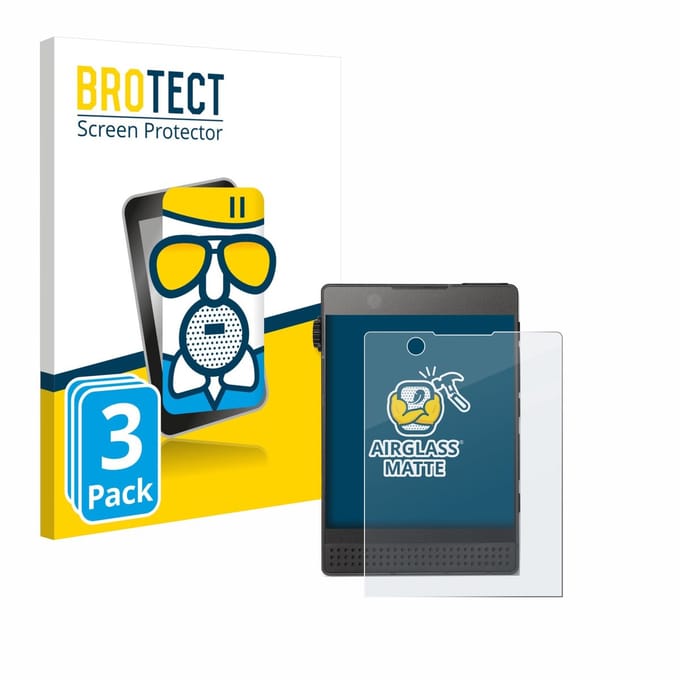 BROTECT - Screenprotector voor Light Phone 3 - Folie Beschermfolie Beschermglas matte 3 Stuks