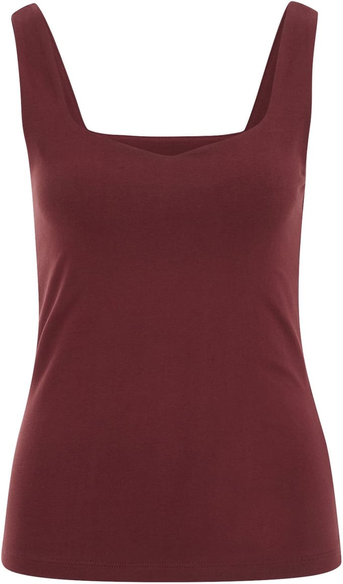 WE Fashion Dames nauwsluitend singlet