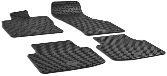Walser DirtGuard rubberen voetmatten geschikt voor VW Passat 05/2015-Vandaag