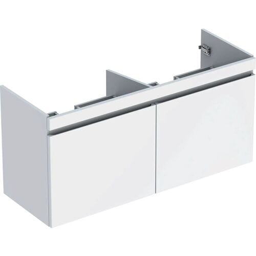 Geberit Renova Plan vanity unit for double washbasin 130 cm, with 2 drawers and 2 internal drawers 501.912.01.1