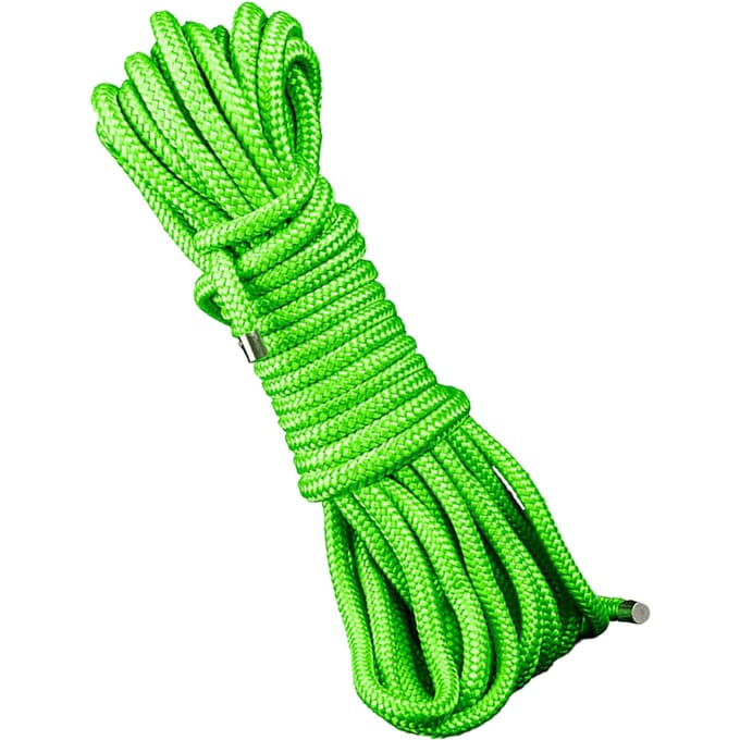 Glow in the dark bondage touw - 10 meter