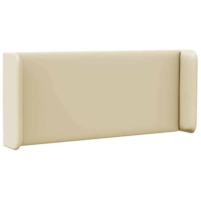 vidaXL Hoofdbord oor Crème 40,5 x 40,5 x 4 cm PVC