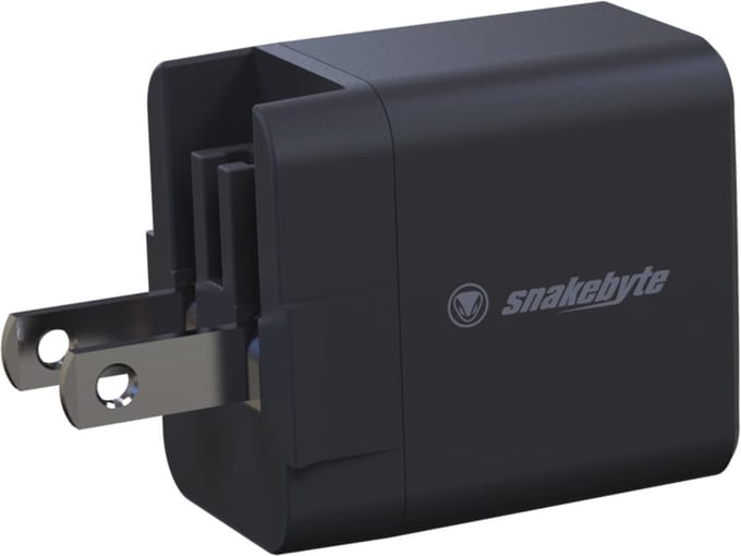 Snakebyte Power Charge S2 - GaN Adapter - Geschikt voor Nintendo Switch 2 - Stekker VS/EU/VK/AUS