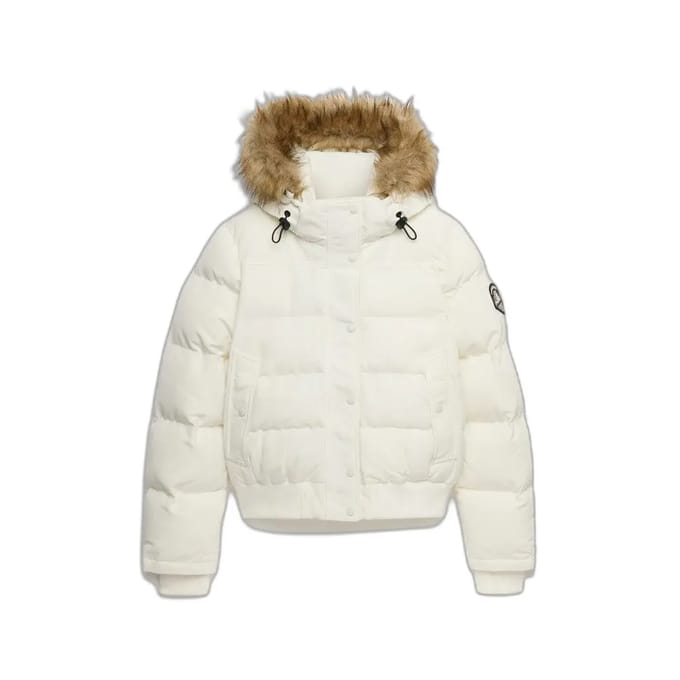 Superdry - Everest Bomber Jas met Slanke Pasvorm - Dames - Gewatteerde jassen