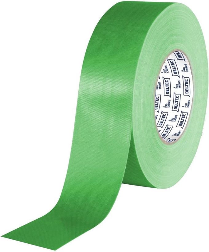 Deltec Gaffer Tape Pro 50mm x 50m Groen