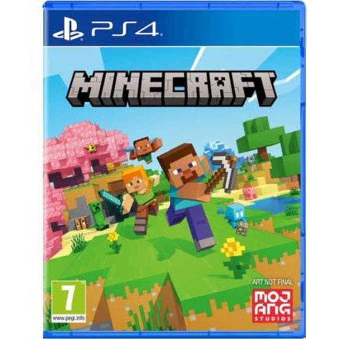 Sony PlayStation 4 PS4 Minecraft Starter Collection Games
