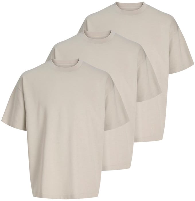 Jack & Jones Heren t-shirt 3 pack Barron Tee