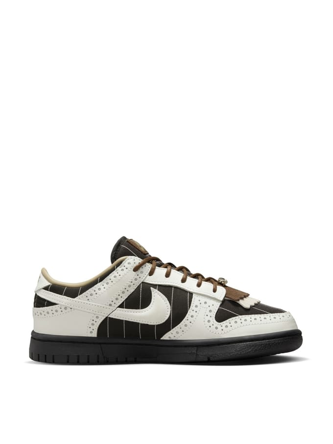 Nike Dunk Low LX Brogue Dames Sneakers Zwart Summit-White Cacao-Wow FV3642-010 45 white