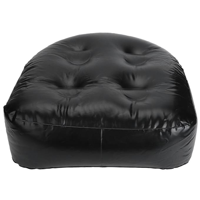 PVC Opblaasbaar SPA Kussen Waterinjectie Massagekussen Opblaasbare Luchtmat voor Hot Tub gray