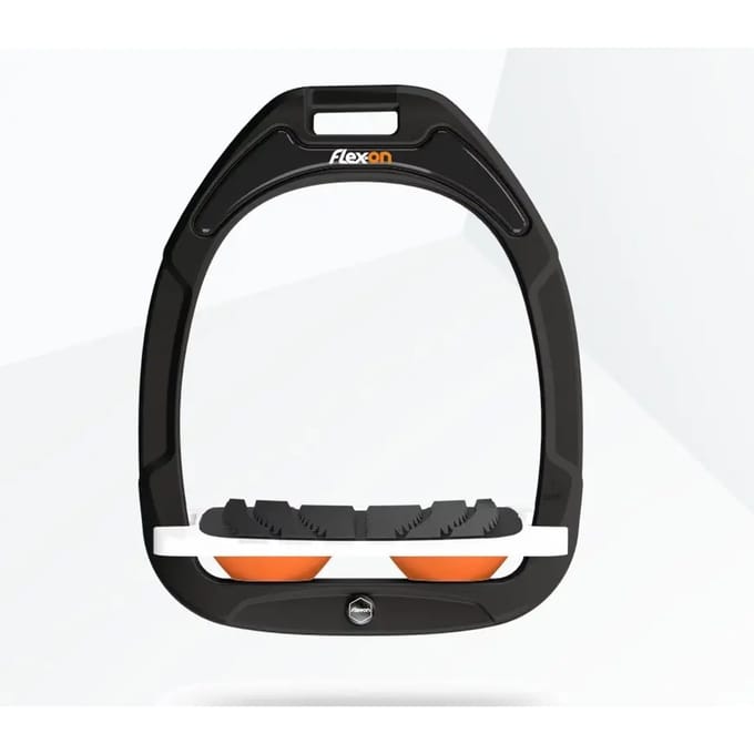 Verstelbare Stijgbeugels Grip Groen/Wit/Oranje Flex-On Green Composite