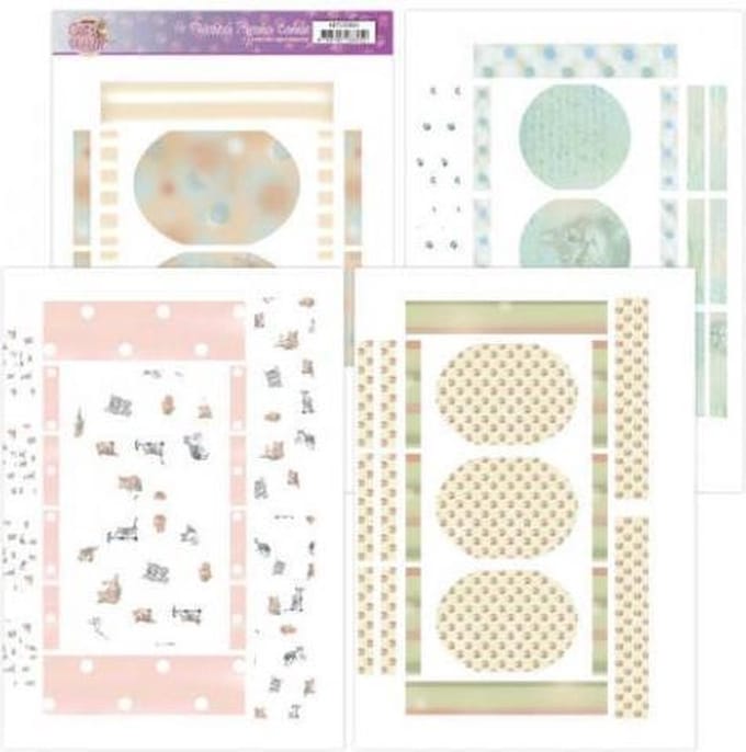 Bedrukte Figuurkaarten - Cat's World van Amy Design