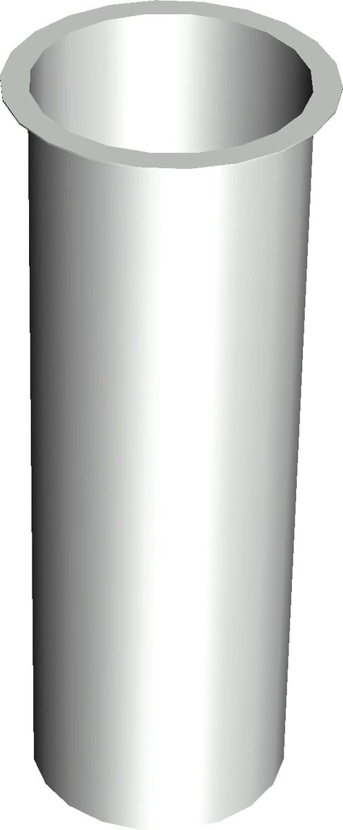 Tapeind Bakgoot | Ø100 mm | 30 Cm