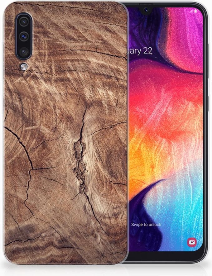 Samsung Galaxy A50 Bumper Hoesje Tree Trunk