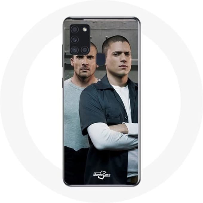 Samsung Galaxy A21S hoesje Prison Break Michael en Lincoln