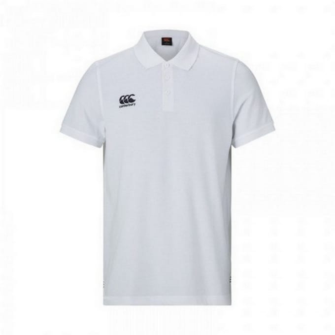 Canterbury Heren Waimak Polo Shirt (Wit)