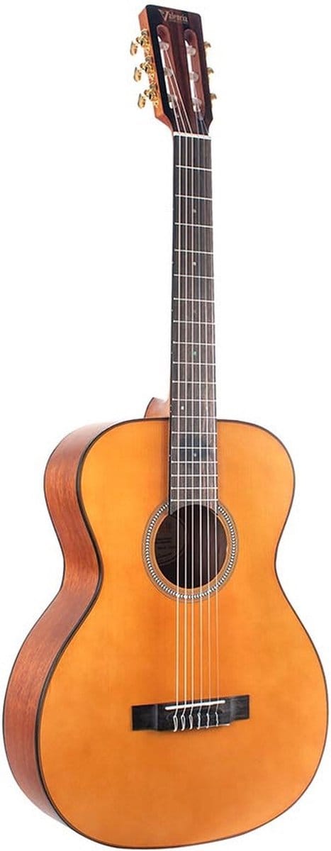 Valencia VA434VNA Klassieke Gitaar 4/4 Wit Satin