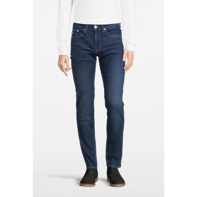 Mud Jeans Regular Dunn Stretch - True Indigo Größe: W29L32 | Slim Jeans Outlet | Herren | Blau