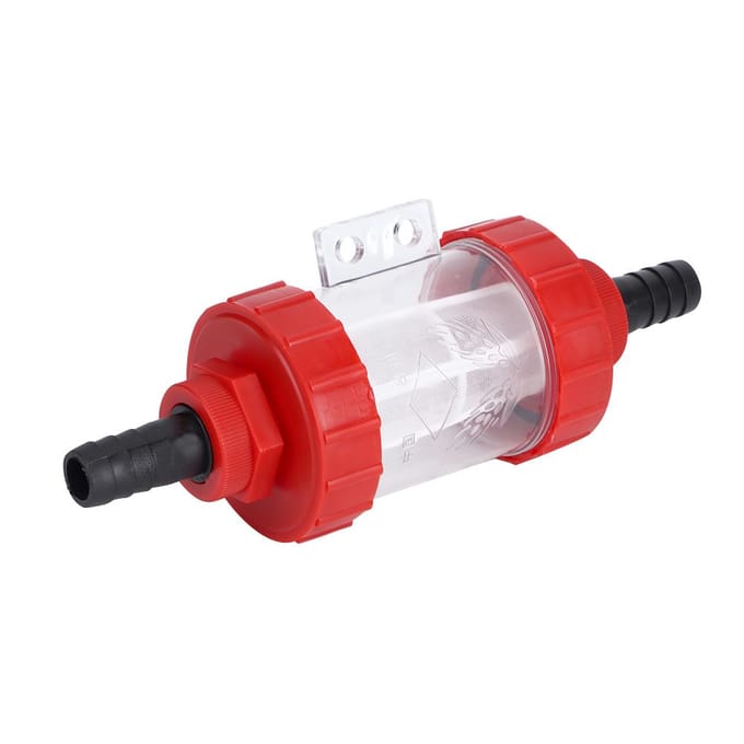 Landbouw in Lijn Gaasfilter Hoge Doorstroom Waterpomp Transparant Filter (1in)
