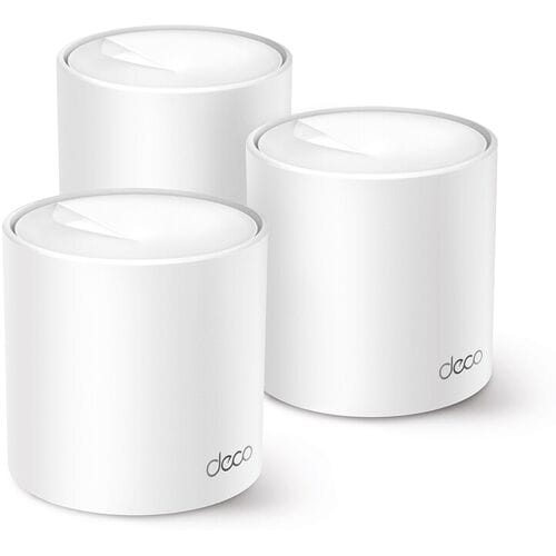 TP-Link Deco X10 - Mesh WiFi - WiFi Versterker - WiFi 6 - 1500 Mbps - 3-pack