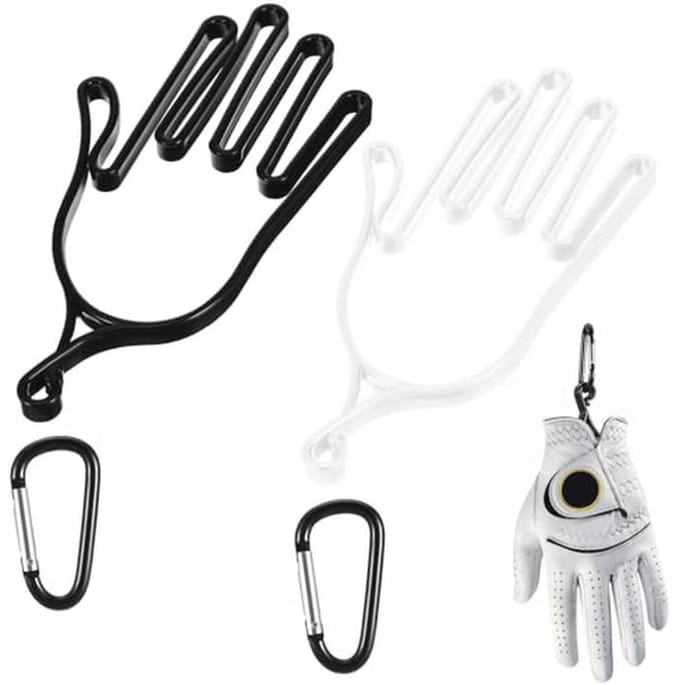 Golf Handschoenenhouder en Droger – 2 Stuks Golfhandschoen Hanger Rack Accessoires