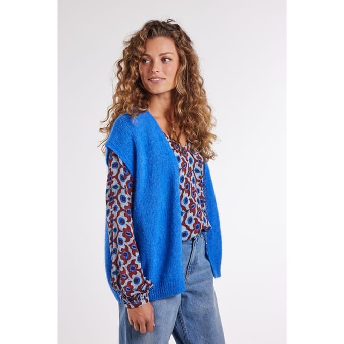 DIDI Dames Gilet Scala Sonic blue maat 34/36