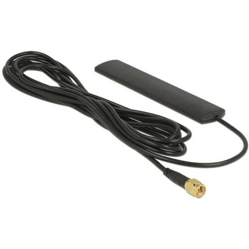 DeLOCK LTE antenne met SMA (m) connector - 3 dBi / zwart - 3 meter
