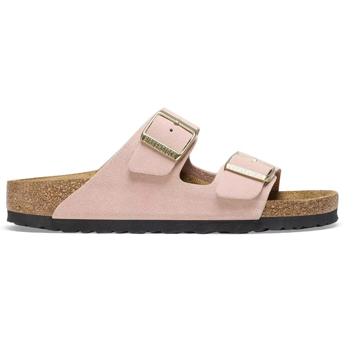 Suède leren slippers voor dames Birkenstock Arizona