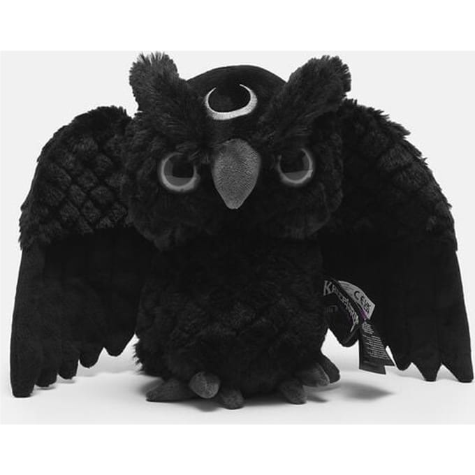 Killstar Pluchen figuur - Kreeptures - Owlman Plush - voor Geen - zwart-rood