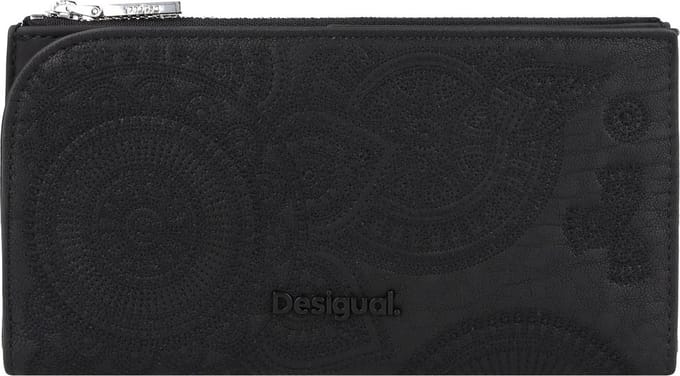 Desigual Portemonnee Ines Long Wallet Black Zwart