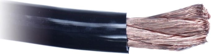 Voedingskabel 50,00 mm² zwart 15 Meter