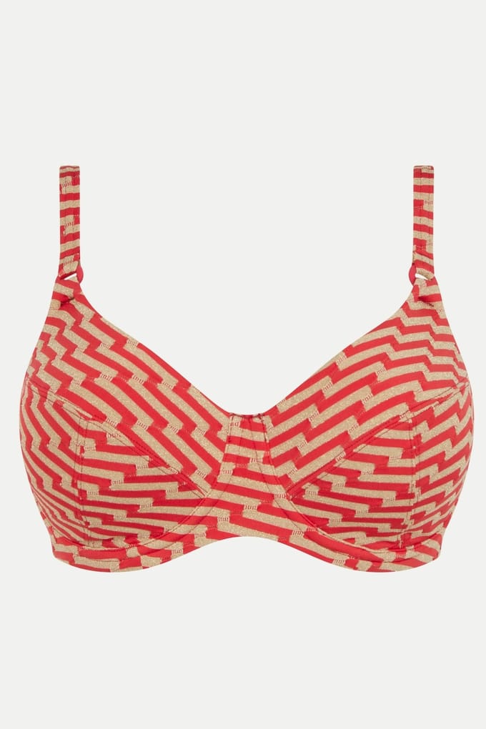 Femilet Sw Bra Underw. Covering Golden Red Größe: E80 | Bikinis Outlet | Damen | Rot