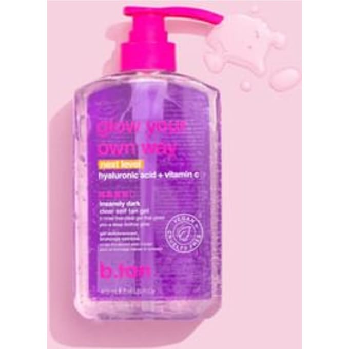 b.tan - glow your own way next level - self tan gel 473ml